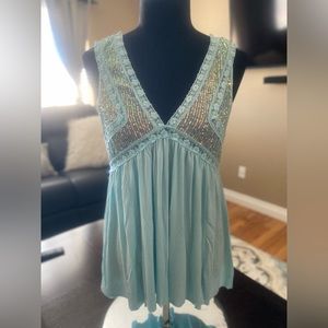 women’s POL sequined tank top.